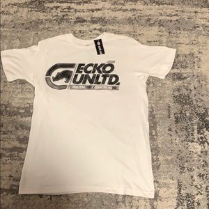 White echo UNLTD shirt